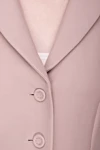 Dior Elegant pink women's jacket with buttons - 77% wool, 23% silk. button. Country of manufacture: Italy. Care: specialized cleaning - photo 5