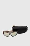 Balmain BPS-143 gray women's sunglasses for sun protection - acetate. Dark. Country of manufacture: Italy. Care: specialized cleaning - photo 5