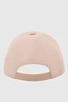 Women's pink cap with logo Loro Piana - Fastener: rubber band. Logo embroidery. 100% polyester. Country of manufacture: Italy. Care: specialized cleaning - photo 4