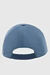 Men's blue cap with logo Loro Piana - logo embossing. Fastener: rubber band. 100% polyester. Country of manufacture: Italy. Care: specialized cleaning - photo 4