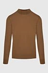 Loro Piana Brown wool jumper for men - 100% wool. Country of manufacture: Italy. Care: specialized cleaning - photo 1