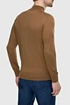 Brown wool jumper for men Loro Piana - 100% wool. Country of manufacture: Italy. Care: specialized cleaning - photo 4