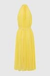 Zimmermann Yellow viscose dress for women - Fastener: belt. pleats, open shoulders, ties. 100% viscose. Country of manufacture: Italy. Care: specialized cleaning - photo 7