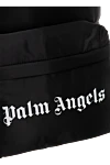 Palm Angels Рюкзак из нейлона и полиуретана черный мужской - логотип. полиуретан, нейлон. молния. Страна производитель: США. Уход: специализированная чистка - фото 5