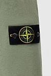 Stone Island Худі з бавовни зелена чоловічі - Особливості: капюшон. нашивка з логотипом. бавовна. Країна виробник: Італія. Догляд: спеціалізоване чищення - фото 5
