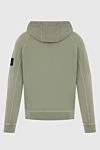 Stone Island Худі з бавовни зелена чоловічі - Особливості: капюшон. нашивка з логотипом. бавовна. Країна виробник: Італія. Догляд: спеціалізоване чищення - фото 7