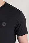 Stone Island Green cotton T-shirt with chest patch - logo patch. 100% cotton. Country of manufacture: Italy. Care: specialized cleaning - photo 5