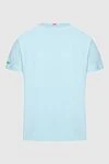 Blue cotton T-shirt for men MC2 Saint Barth - print. 100% cotton. Country of manufacture: Italy. Care: specialized cleaning - photo 6