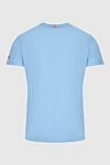 MC2 Saint Barth Blue cotton T-shirt for men - print. 100% cotton. Country of manufacture: Italy. Care: specialized cleaning - photo 7