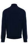 Enrico Mandelli Cashmere tee for men blue - 100% cashmere. Closure: zipper. Country of manufacture: Italy. Care: specialized cleaning - photo 7