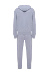 Sports suit for men made of cotton and polyamide gray Brunello Cucinelli - Hood. 93% cotton, 7% polyamide. Closure: Drawstring, zipper. Four side pockets. Country of manufacture: Italy. Care: specialized cleaning - photo 6