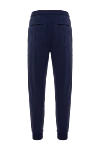 Brunello Cucinelli Sports pants for men made of cotton blue - 100% cotton. Closure: Drawstring. Two side pockets, two back pockets. Country of manufacture: Italy. Care: specialized cleaning - photo 5