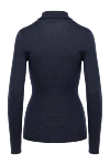 Golf blue for women Brunello Cucinelli - 51% cashmere, 22% silk, 20% polyamide, 7% polyester. Country of manufacture: Italy. Care: specialized cleaning - photo 6