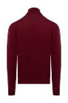 Тройер из шерсти и кожи аллигатора бордовый мужской Stefano Ricci - Вставки из кожи аллигатора. 100% шерсть, 100% кожа аллигатора. Молния. Страна производитель: Италия. Уход: специализированная чистка - фото 6
