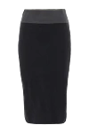 Brunello Cucinelli Юбка из хлопка серая женская - карман. 98% хлопок, 2% эластан. эластичный пояс. Страна производитель: Италия. Уход: специализированная чистка - фото 1