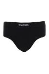 Tom Ford Briefs for men black - brand logo. 47% cotton, 47% modal, 6% elastane. Country of manufacture: Italy. Care: specialized cleaning - photo 1