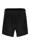 Men's boxers made of silk and elastane black Tom Ford - brand logo. 93% silk, 7% elastane. Country of manufacture: Italy. Care: specialized cleaning - photo 2