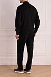 Sports suit for men made of cotton and polyamide black Brunello Cucinelli - Hood. 93% cotton, 7% polyamide. Closure: Drawstring, zipper. Four side pockets. Country of manufacture: Italy. Care: specialized cleaning - photo 4