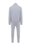 Brunello Cucinelli Sports suit for men made of cotton and polyamide gray - Hood. 93% cotton, 7% polyamide. Closure: Drawstring, zipper. Four side pockets. Country of manufacture: Italy. Care: specialized cleaning - photo 5