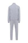 Sports suit for men made of cotton and polyamide gray Brunello Cucinelli - Hood. 93% cotton, 7% polyamide. Closure: Drawstring, zipper. Four side pockets. Country of manufacture: Italy. Care: specialized cleaning - photo 6