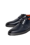 Santoni Shoes for men leather blue - 100% genuine leather. Country of manufacture: Italy. Care: specialized cleaning - photo 5