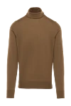 Loro Piana Cashmere and wool men's golf brown - 100% wool. Country of manufacture: Italy. Care: specialized cleaning - photo 1