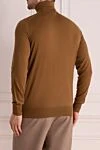 Cashmere and wool men's golf brown Loro Piana - 100% wool. Country of manufacture: Italy. Care: specialized cleaning - photo 4