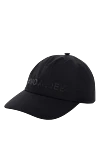 Moncler Black polyamide cap for women - 100% polyamide. Country of manufacture: Italy. Care: specialized cleaning - photo 3