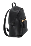 Tom Ford Backpack made of genuine leather, black - 100% genuine leather. Closure: zipper. front zip pocket. Country of manufacture: Italy. Care: specialized cleaning - photo 3