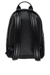 Backpack made of genuine leather, black Tom Ford - 100% genuine leather. Closure: zipper. front zip pocket. Country of manufacture: Italy. Care: specialized cleaning - photo 4