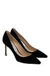 Jimmy Choo Туфлі з замші чорні жіночі - 100% замша. Висота підборів: 9 см. Країна виробник: Италия. Догляд: спеціалізоване чищення - фото 3