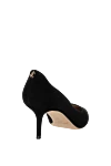 Black suede shoes for women Jimmy Choo - 100% suede. Heel height: 6.5 cm. Country of manufacture: Italy. Care: specialized cleaning - photo 4