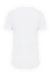 White linen T-shirt for women Isabel Marant - logo print. 100% linen. Country of manufacture: Italy. Care: specialized cleaning - photo 6