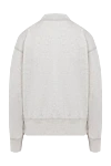 Sweatshirt made of cotton and polyester beige for women Isabel Marant - logo print. 88% cotton, 12% polyester. Country of manufacture: Italy. Care: specialized cleaning - photo 6