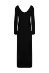 Black cashmere and silk dress for women Brunello Cucinelli - zipper. 84% cashmere, 16% silk. Country of manufacture: Italy. Care: specialized cleaning - photo 6