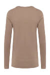 Beige cotton jumper for women Brunello Cucinelli - 100% cotton. Country of manufacture: Italy. Care: specialized cleaning - photo 6