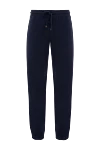 Brunello Cucinelli Blue cotton pants for men - 100% cotton. Country of manufacture: Italy. Care: specialized cleaning - photo 1