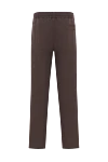 Pants for men brown Cesare di Napoli - 90% wool, 8% cashmere, 2% elastane. Country of manufacture: Italy. Care: specialized cleaning - photo 6