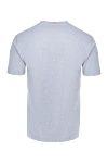 Gray cotton T-shirt for men MC2 Saint Barth - Composition: 100% cotton. Country of manufacture: Italy. Care: specialized cleaning - photo 6