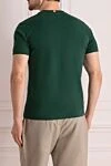 Green cotton T-shirt for men MC2 Saint Barth - 100% cotton. Country of manufacture: Italy. Care: specialized cleaning - photo 4