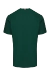 Green cotton T-shirt for men MC2 Saint Barth - 100% cotton. Country of manufacture: Italy. Care: specialized cleaning - photo 6