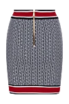 Юбка mini Balmain - Страна производитель: Франция. Уход: специализированная чистка - фото 6