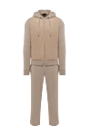 Cesare di Napoli Beige men's walking suit - 45% wool, 30% viscose, 25% cashmere. Country of manufacture: Italy. Care: specialized cleaning - photo 1