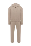 Cesare di Napoli Beige men's walking suit - 45% wool, 30% viscose, 25% cashmere. Country of manufacture: Italy. Care: specialized cleaning - photo 5