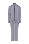 Stefano Ricci Gray men's wool and polyamide walking suit - 92% wool 8% polyamide. Closure: zipper. Country of manufacture: Italy. Care: specialized cleaning - photo 1