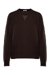 Peserico Brown jumper for women - 70% wool, 20% silk, 10% cashmere. Country of manufacture: Italy. Care: specialized cleaning - photo 1