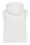 Peserico White polyester vest for women - hood. 100% polyester. two pockets. zipper, buttons. Country of manufacture: Italy. Care: specialized cleaning - photo 7