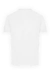 White cotton T-shirt for men Limitato - logo. 100% cotton. Country of manufacture: Italy. Care: specialized cleaning - photo 6