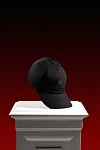 Loro Piana Black cashmere cap for men - logo. 100% cashmere. Country of manufacture: Italy. Care: specialized cleaning - photo 5