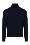 Brunello Cucinelli Cashmere and wool golf for men black - 10% cashmere, 90% wool. Country of manufacture: Italy. Care: specialized cleaning - photo 1